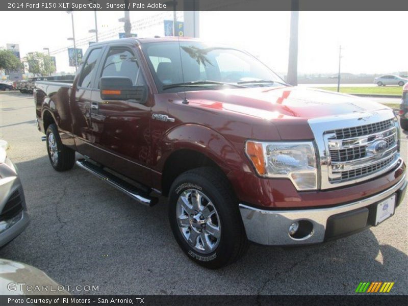 Sunset / Pale Adobe 2014 Ford F150 XLT SuperCab