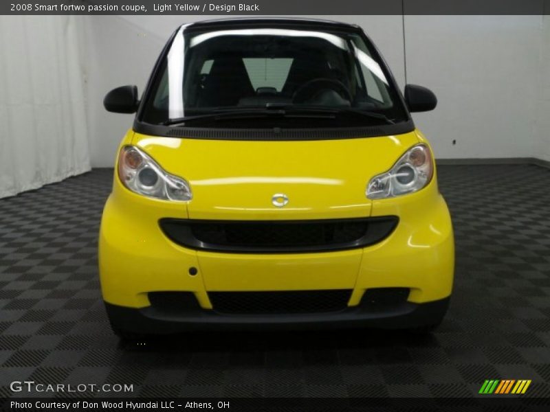 Light Yellow / Design Black 2008 Smart fortwo passion coupe