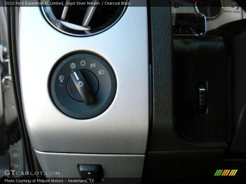 Ingot Silver Metallic / Charcoal Black 2010 Ford Expedition EL Limited