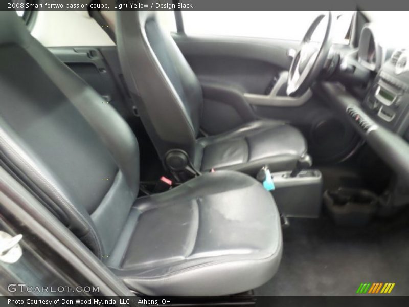 Light Yellow / Design Black 2008 Smart fortwo passion coupe