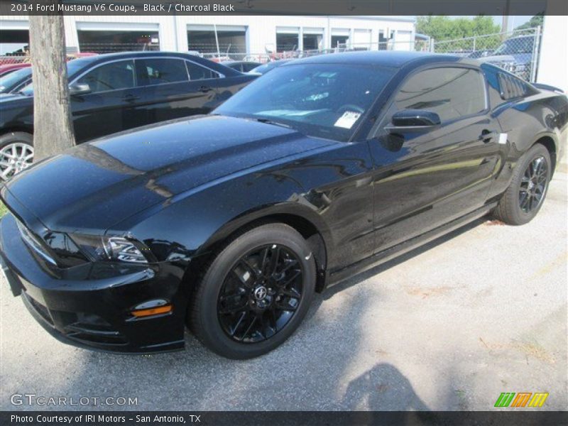 Black / Charcoal Black 2014 Ford Mustang V6 Coupe