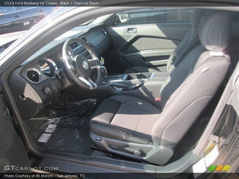 Black / Charcoal Black 2014 Ford Mustang V6 Coupe