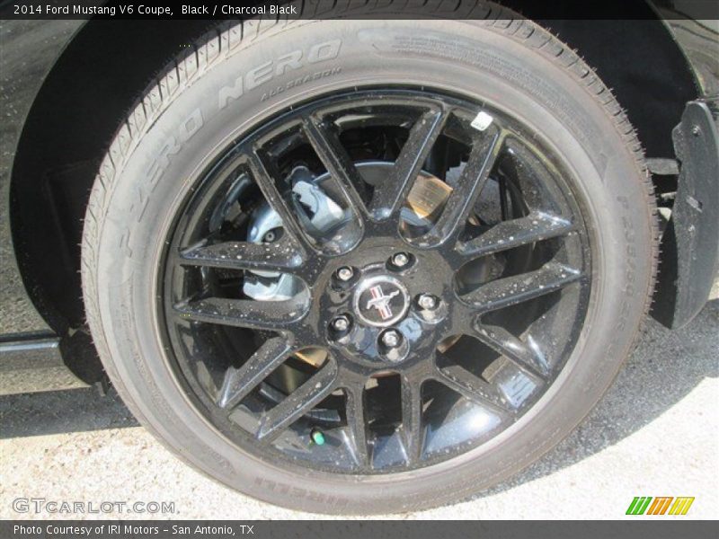 Black / Charcoal Black 2014 Ford Mustang V6 Coupe