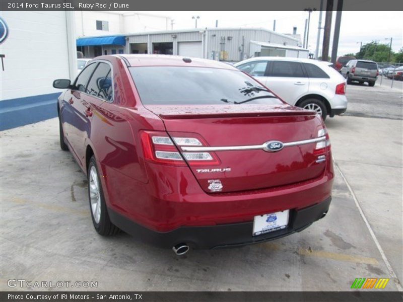 Ruby Red / Dune 2014 Ford Taurus SEL