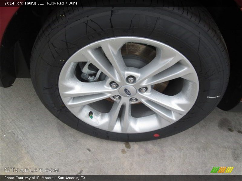 Ruby Red / Dune 2014 Ford Taurus SEL