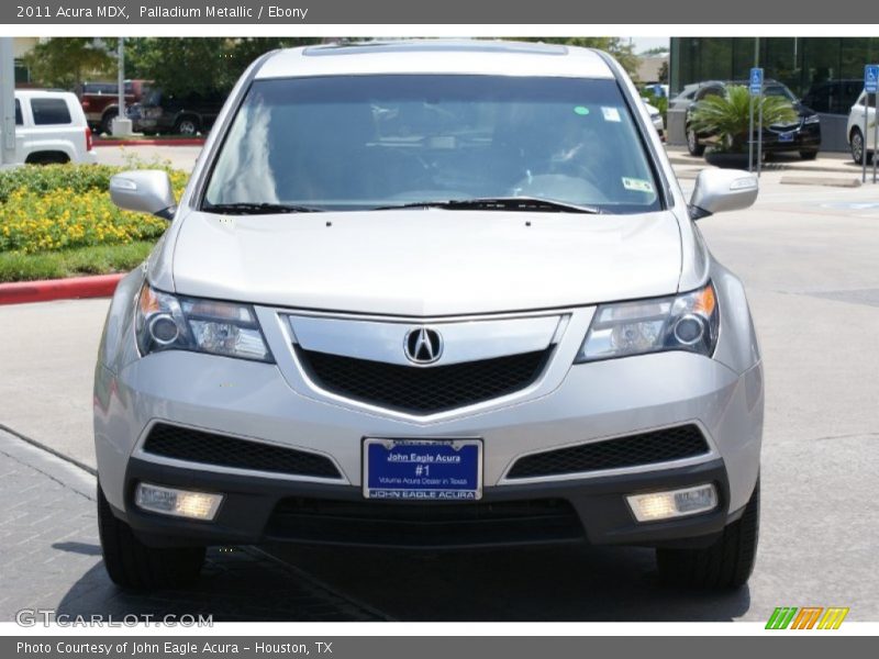 Palladium Metallic / Ebony 2011 Acura MDX