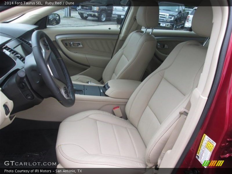Ruby Red / Dune 2014 Ford Taurus SEL