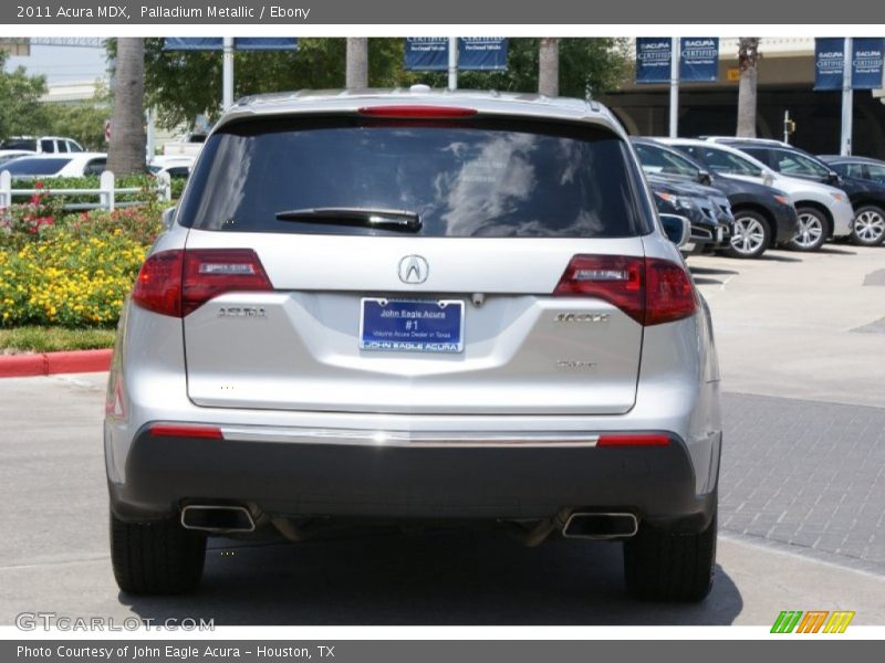 Palladium Metallic / Ebony 2011 Acura MDX