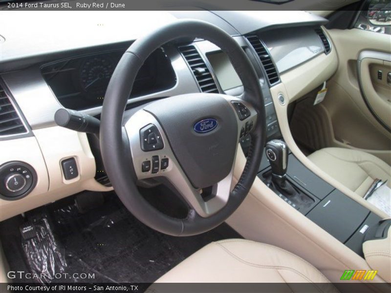 Ruby Red / Dune 2014 Ford Taurus SEL