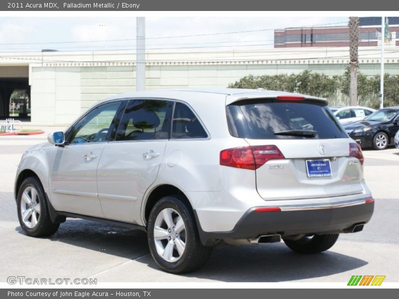 Palladium Metallic / Ebony 2011 Acura MDX