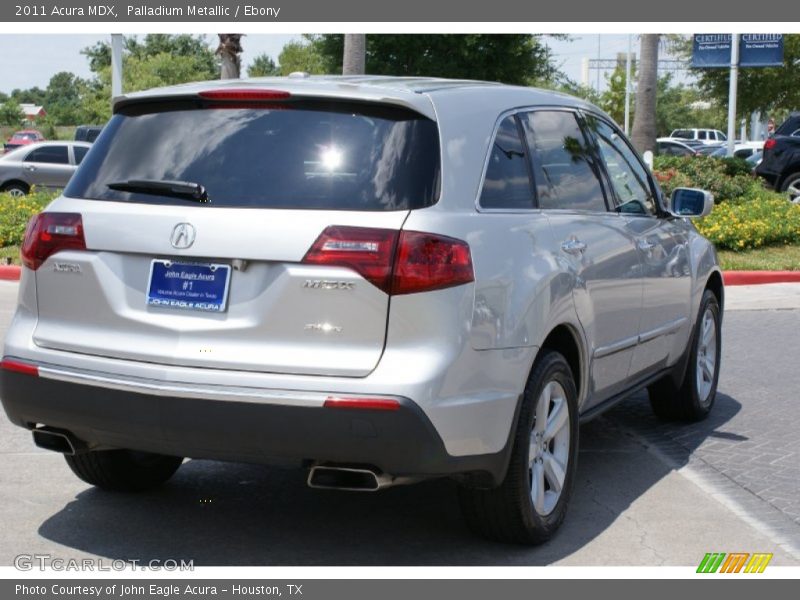 Palladium Metallic / Ebony 2011 Acura MDX