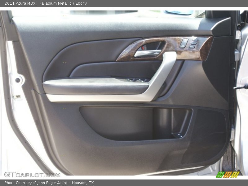 Palladium Metallic / Ebony 2011 Acura MDX