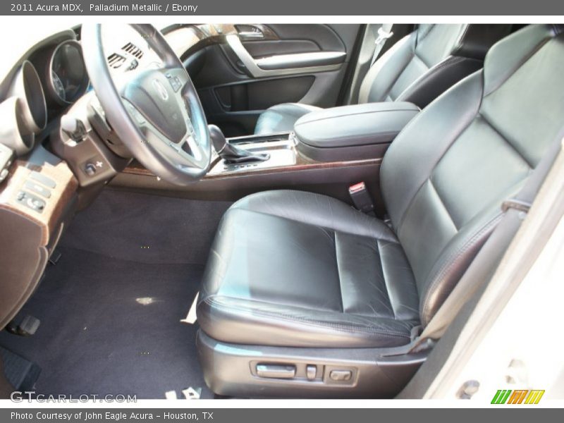 Palladium Metallic / Ebony 2011 Acura MDX