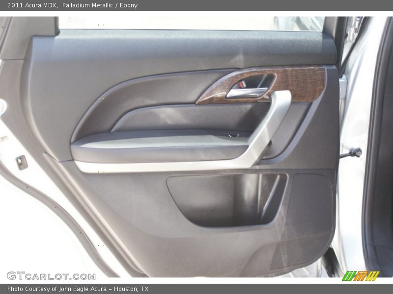 Palladium Metallic / Ebony 2011 Acura MDX