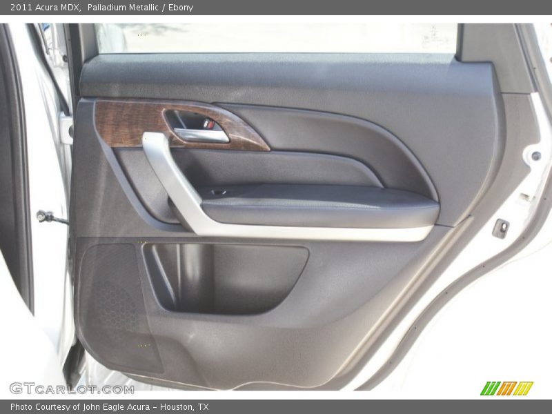 Palladium Metallic / Ebony 2011 Acura MDX