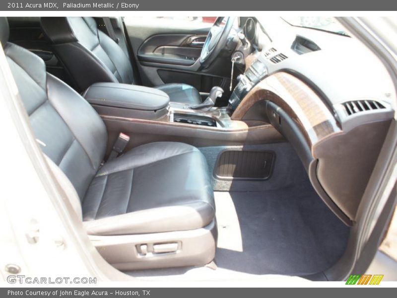 Palladium Metallic / Ebony 2011 Acura MDX