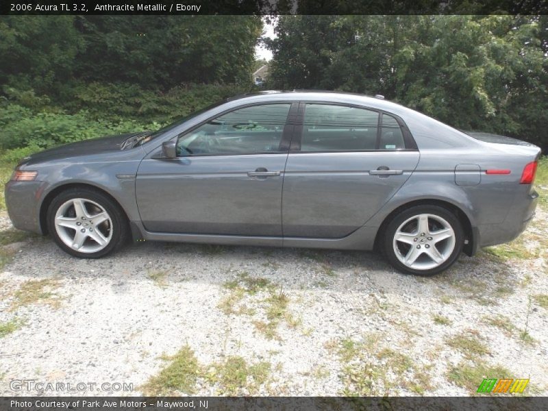 Anthracite Metallic / Ebony 2006 Acura TL 3.2