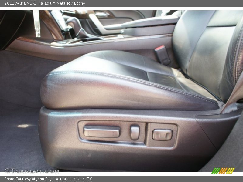 Palladium Metallic / Ebony 2011 Acura MDX