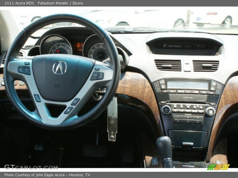 Palladium Metallic / Ebony 2011 Acura MDX