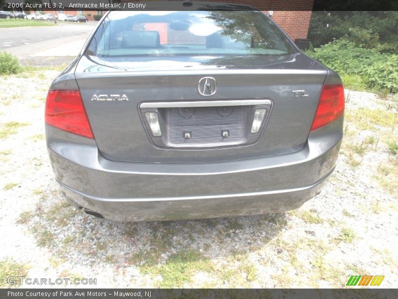 Anthracite Metallic / Ebony 2006 Acura TL 3.2