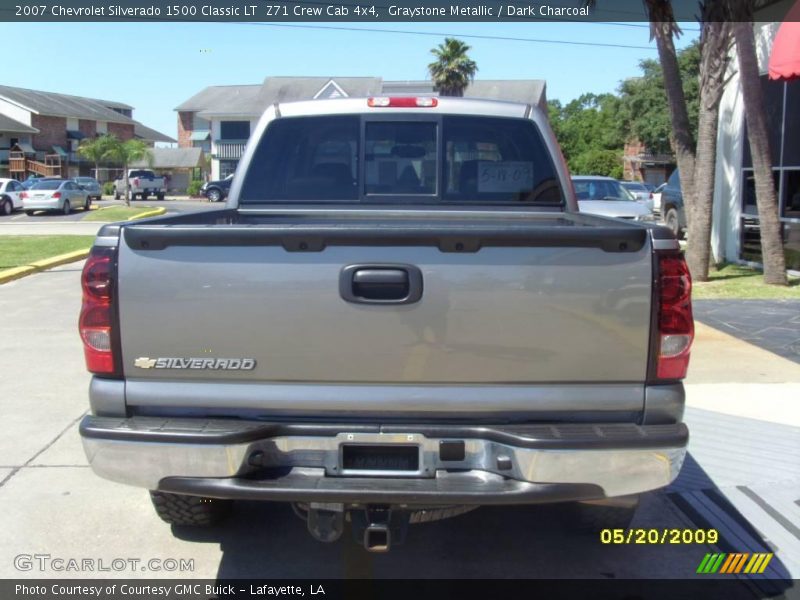 Graystone Metallic / Dark Charcoal 2007 Chevrolet Silverado 1500 Classic LT  Z71 Crew Cab 4x4