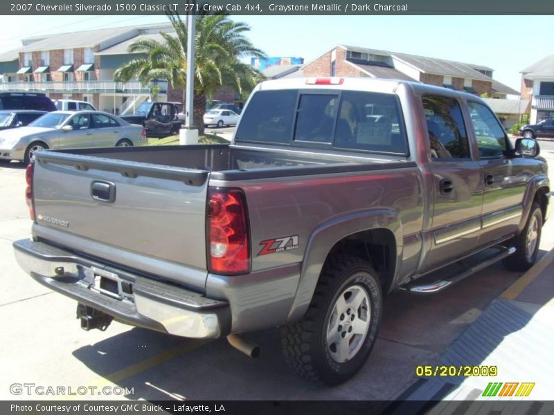 Graystone Metallic / Dark Charcoal 2007 Chevrolet Silverado 1500 Classic LT  Z71 Crew Cab 4x4