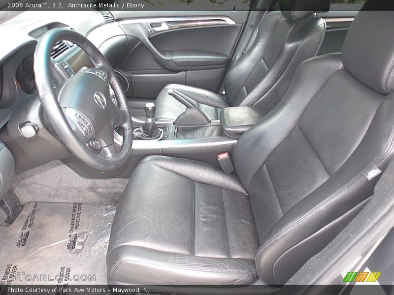 Anthracite Metallic / Ebony 2006 Acura TL 3.2