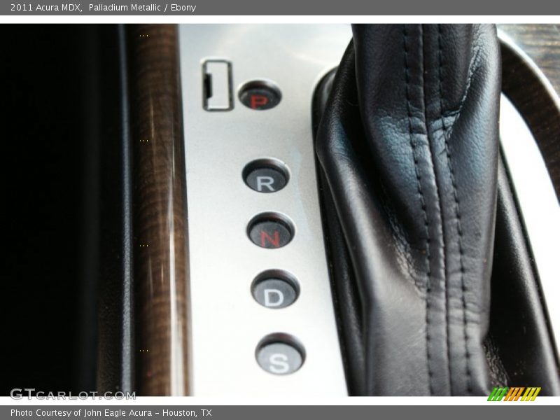 Palladium Metallic / Ebony 2011 Acura MDX