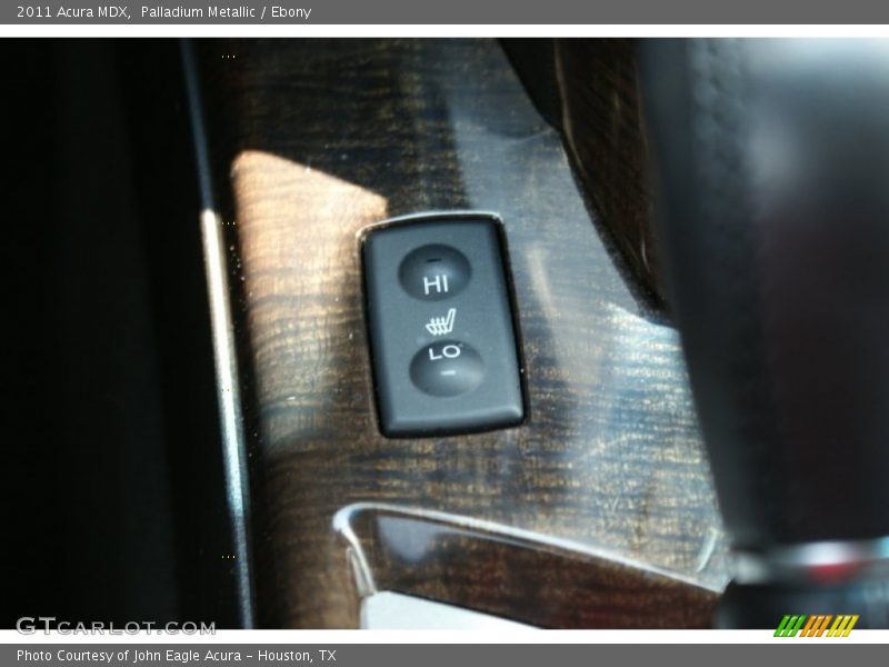 Palladium Metallic / Ebony 2011 Acura MDX