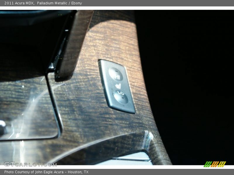 Palladium Metallic / Ebony 2011 Acura MDX