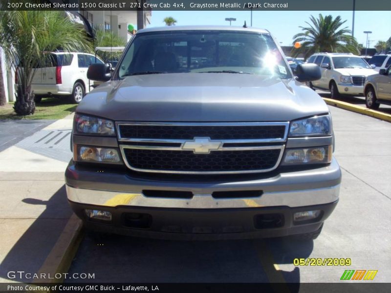 Graystone Metallic / Dark Charcoal 2007 Chevrolet Silverado 1500 Classic LT  Z71 Crew Cab 4x4