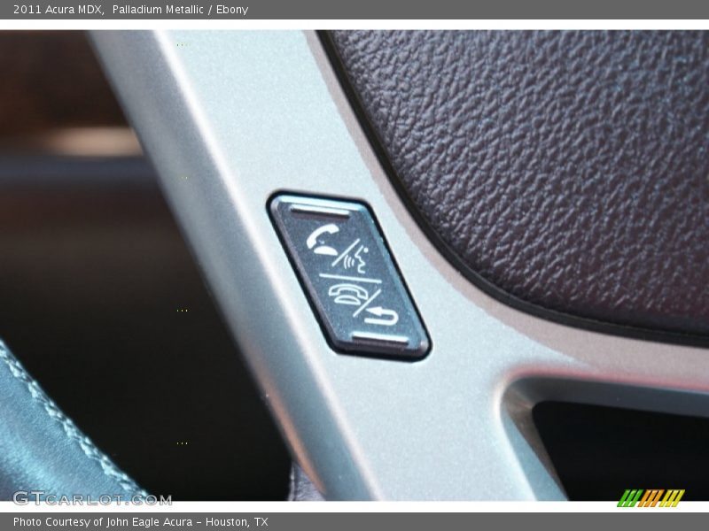 Palladium Metallic / Ebony 2011 Acura MDX