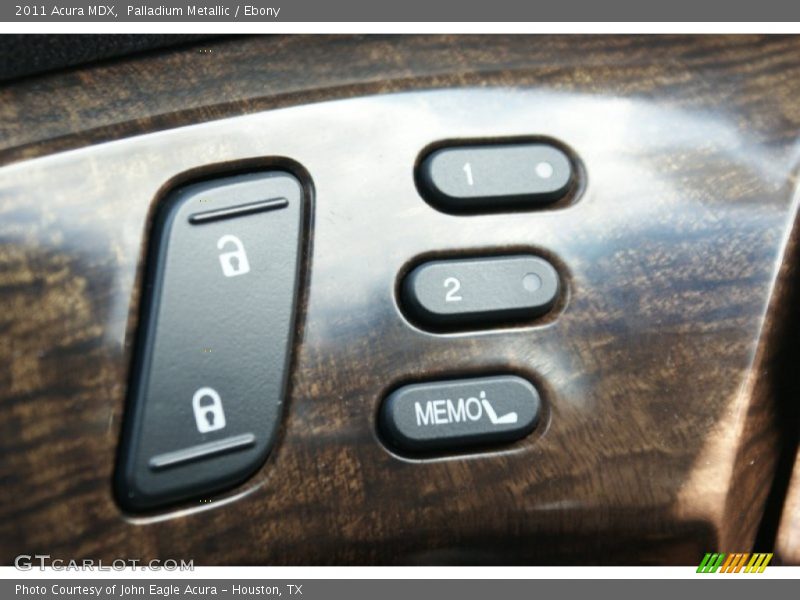 Palladium Metallic / Ebony 2011 Acura MDX
