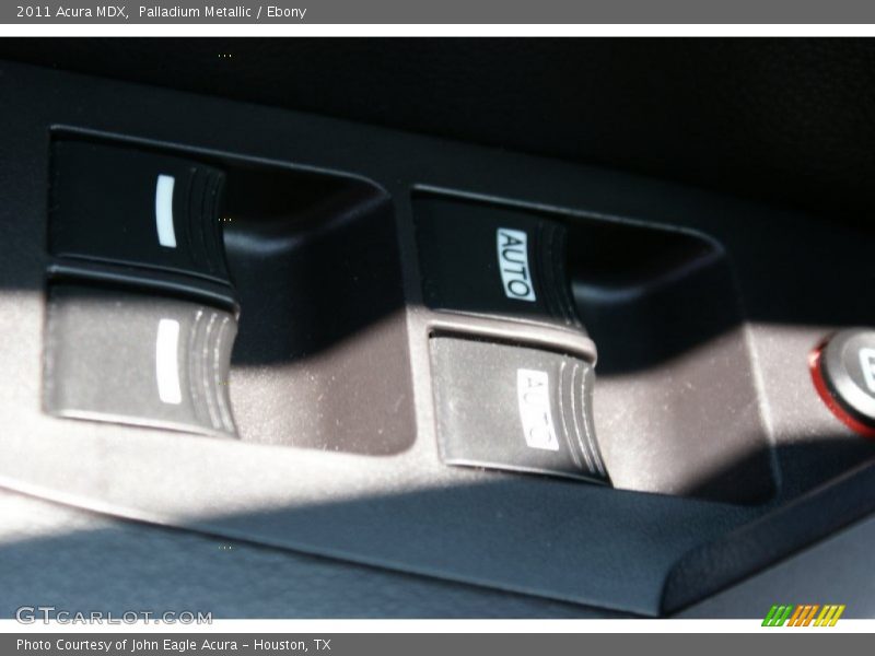 Palladium Metallic / Ebony 2011 Acura MDX