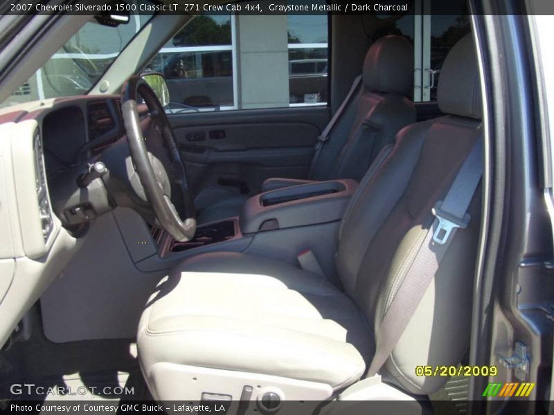 Graystone Metallic / Dark Charcoal 2007 Chevrolet Silverado 1500 Classic LT  Z71 Crew Cab 4x4