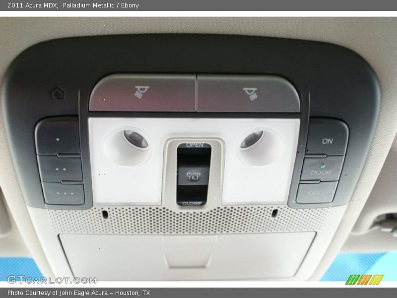 Palladium Metallic / Ebony 2011 Acura MDX