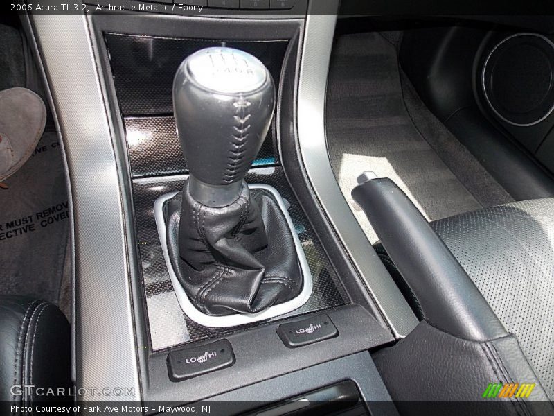 Anthracite Metallic / Ebony 2006 Acura TL 3.2