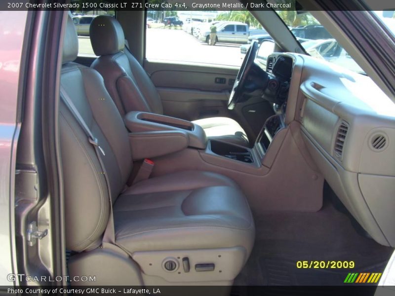 Graystone Metallic / Dark Charcoal 2007 Chevrolet Silverado 1500 Classic LT  Z71 Crew Cab 4x4