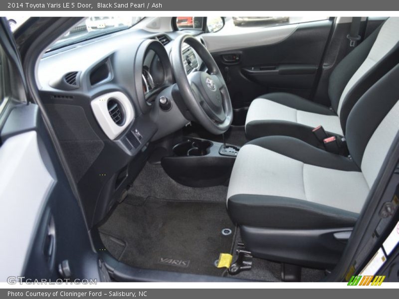 Black Sand Pearl / Ash 2014 Toyota Yaris LE 5 Door