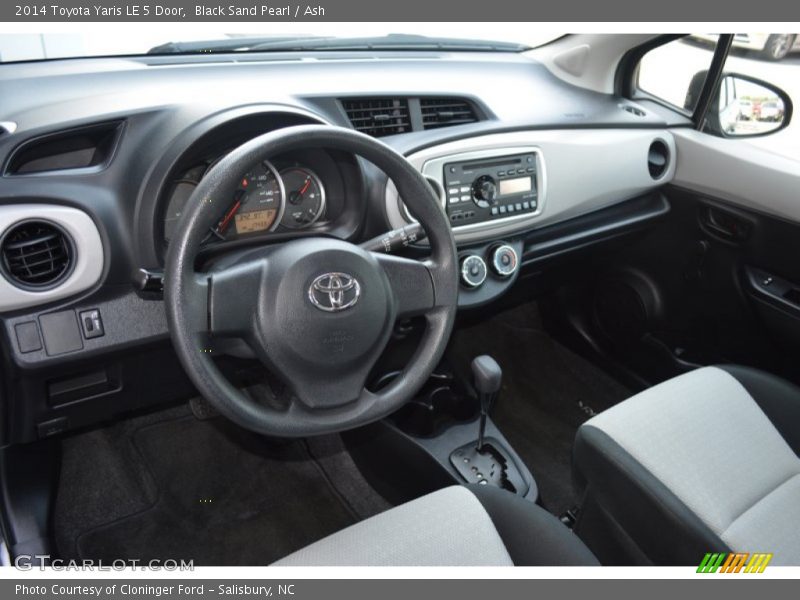 Black Sand Pearl / Ash 2014 Toyota Yaris LE 5 Door