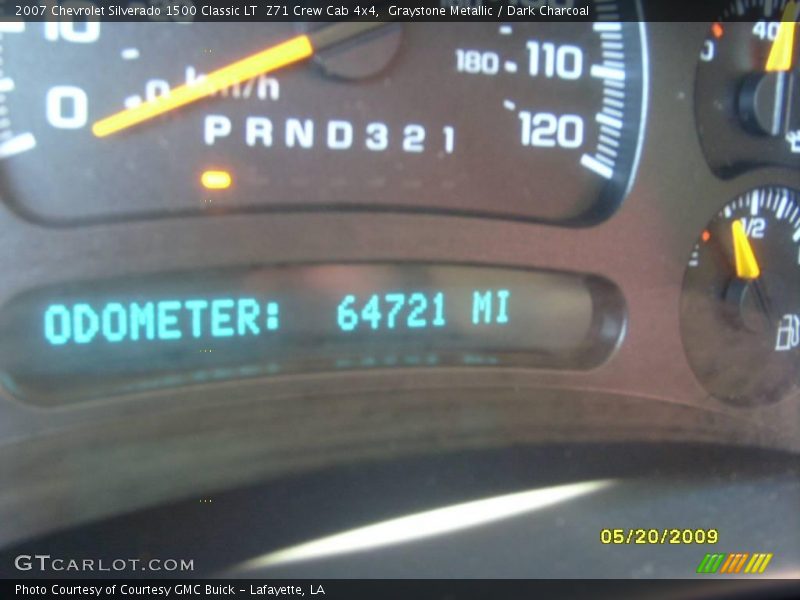 Graystone Metallic / Dark Charcoal 2007 Chevrolet Silverado 1500 Classic LT  Z71 Crew Cab 4x4