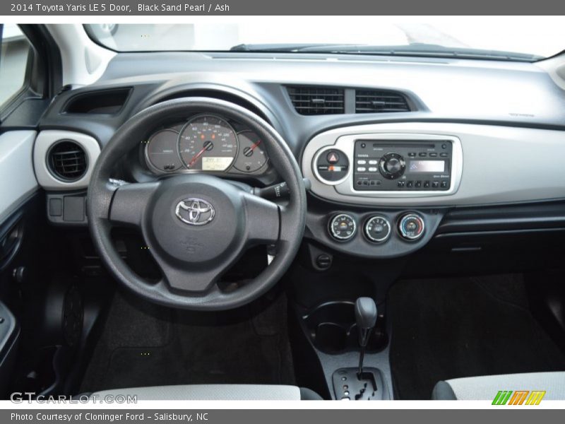 Black Sand Pearl / Ash 2014 Toyota Yaris LE 5 Door