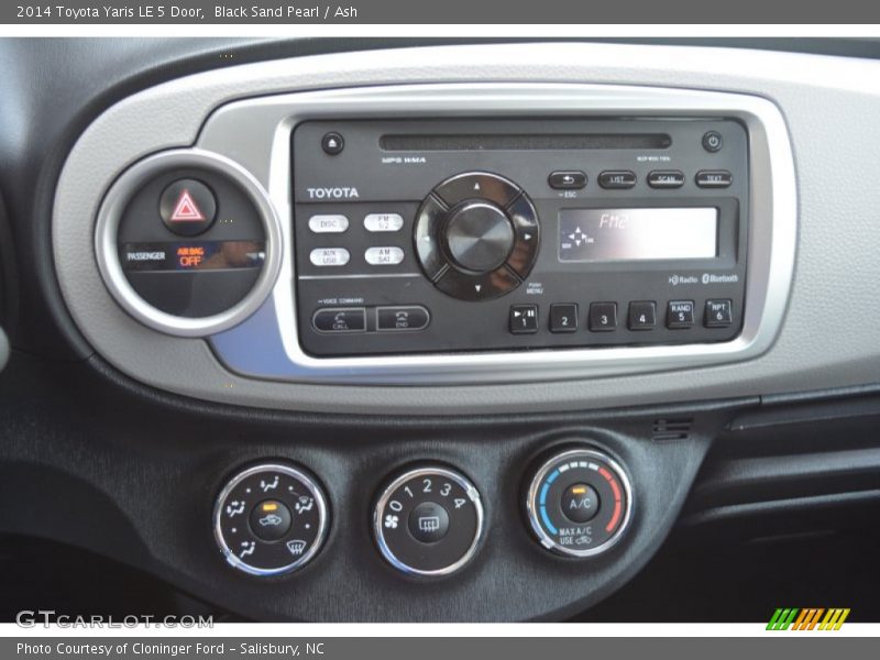 Black Sand Pearl / Ash 2014 Toyota Yaris LE 5 Door