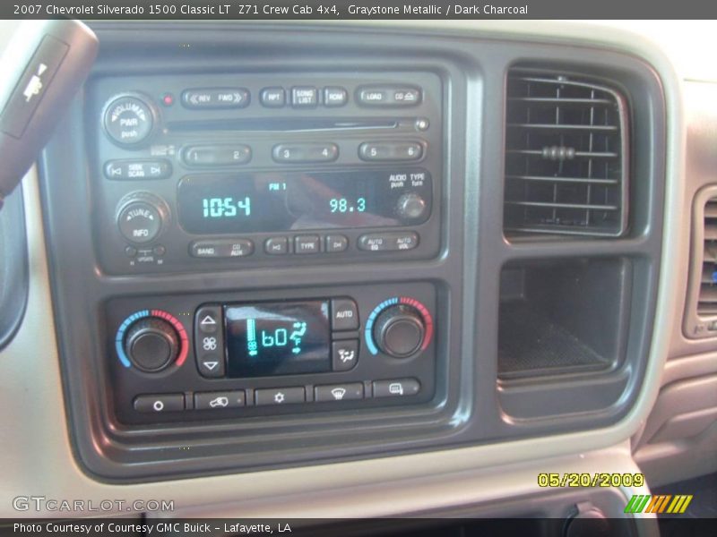 Graystone Metallic / Dark Charcoal 2007 Chevrolet Silverado 1500 Classic LT  Z71 Crew Cab 4x4