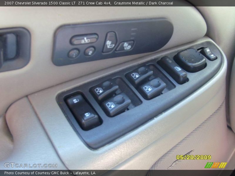 Graystone Metallic / Dark Charcoal 2007 Chevrolet Silverado 1500 Classic LT  Z71 Crew Cab 4x4