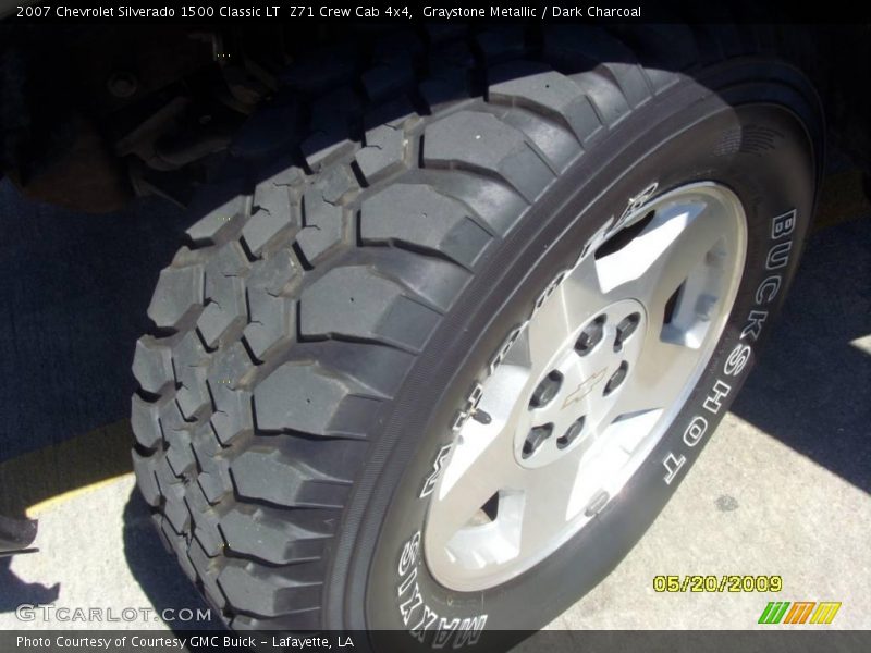 Graystone Metallic / Dark Charcoal 2007 Chevrolet Silverado 1500 Classic LT  Z71 Crew Cab 4x4