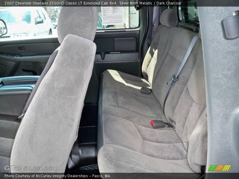 Silver Birch Metallic / Dark Charcoal 2007 Chevrolet Silverado 2500HD Classic LT Extended Cab 4x4