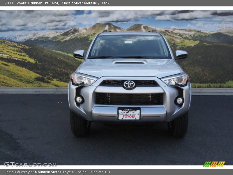 Classic Silver Metallic / Black 2014 Toyota 4Runner Trail 4x4