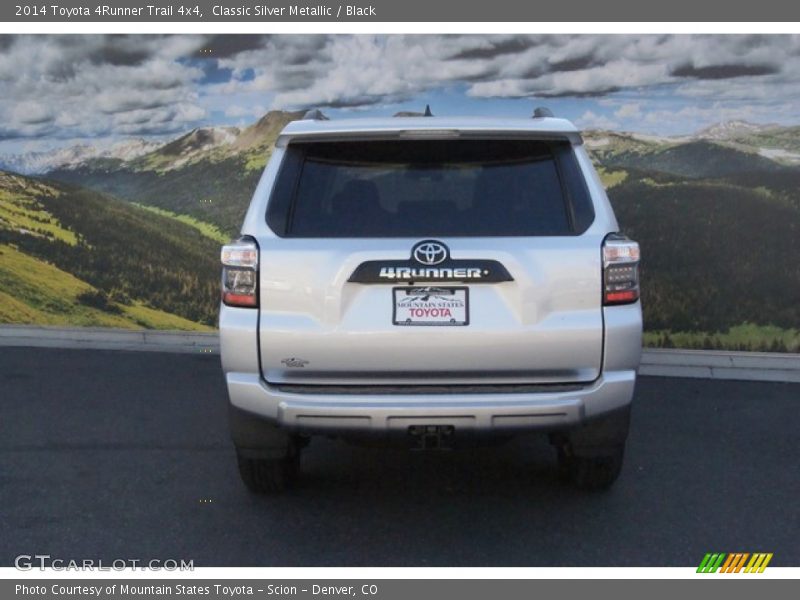 Classic Silver Metallic / Black 2014 Toyota 4Runner Trail 4x4