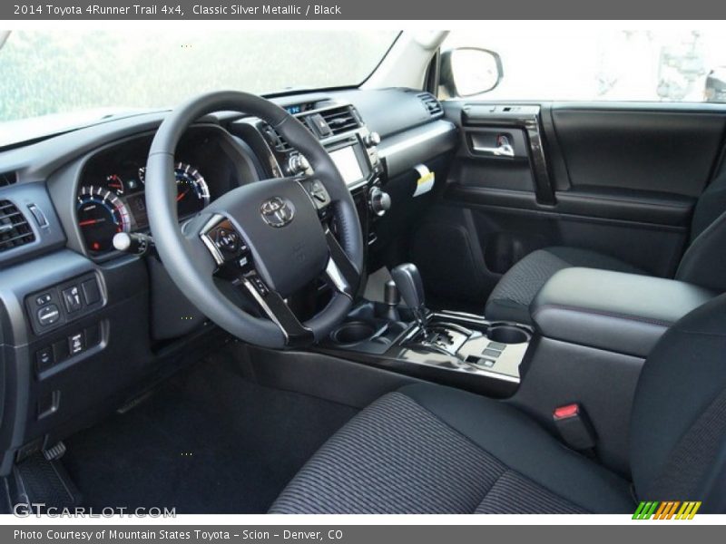 Classic Silver Metallic / Black 2014 Toyota 4Runner Trail 4x4